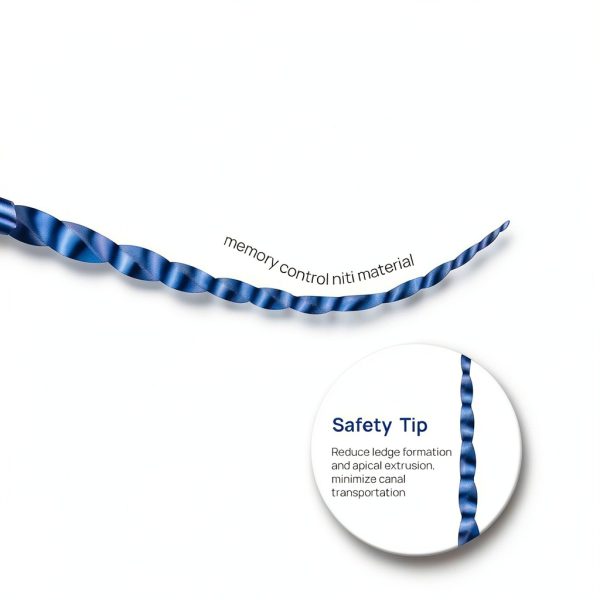 JMU Small Taper Dental Rotary Files Set 6 – Heat Activated Flexibility-1