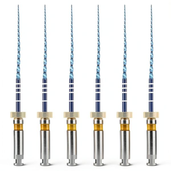 JMU Small Taper Dental Rotary Files Set 6 – Heat Activated Flexibility-0