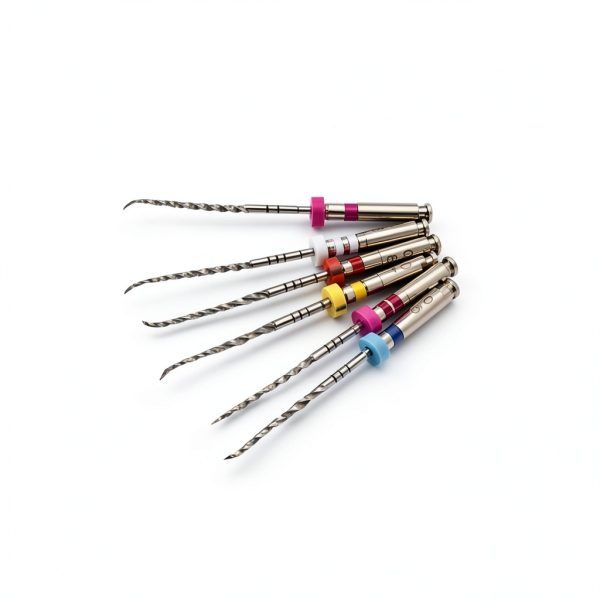 SNAWOP Dental Endo Files 6PCS X-Corn Rotary Files 25MM for Root Canal-8